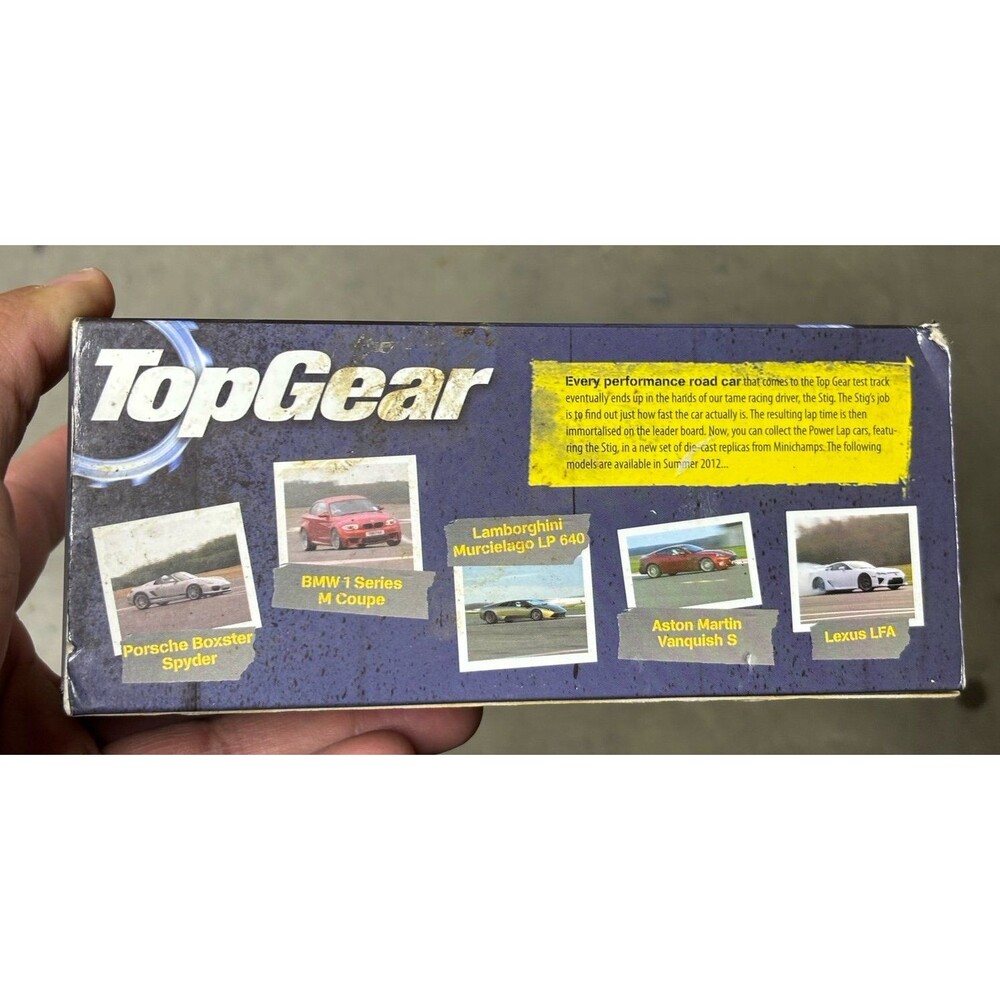 Topgear 1/43 Power Laps Lexus Lfa Minichamps Top Gear Minichamps Minicar - Picture 5 of 8